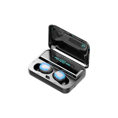 Multifunction Bluetooth Headset Binaural Movement Power Bank Phone Support - Lumina shop