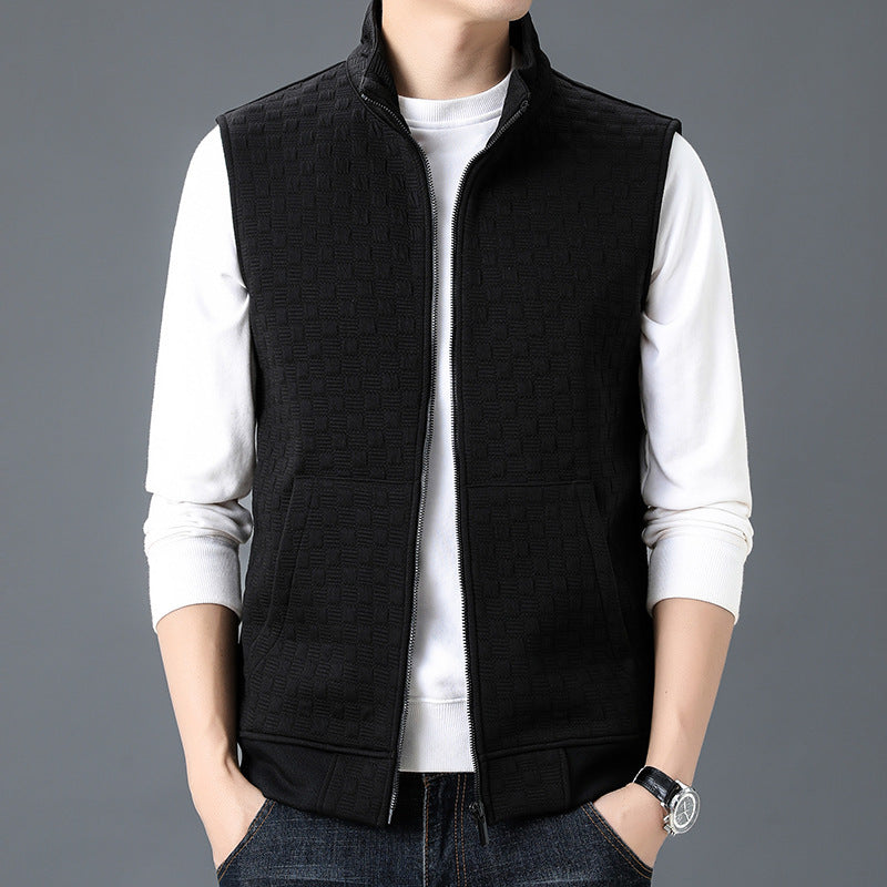 Casual Sleeveless Top Waistcoat Bottoming Vest - Lumina shop