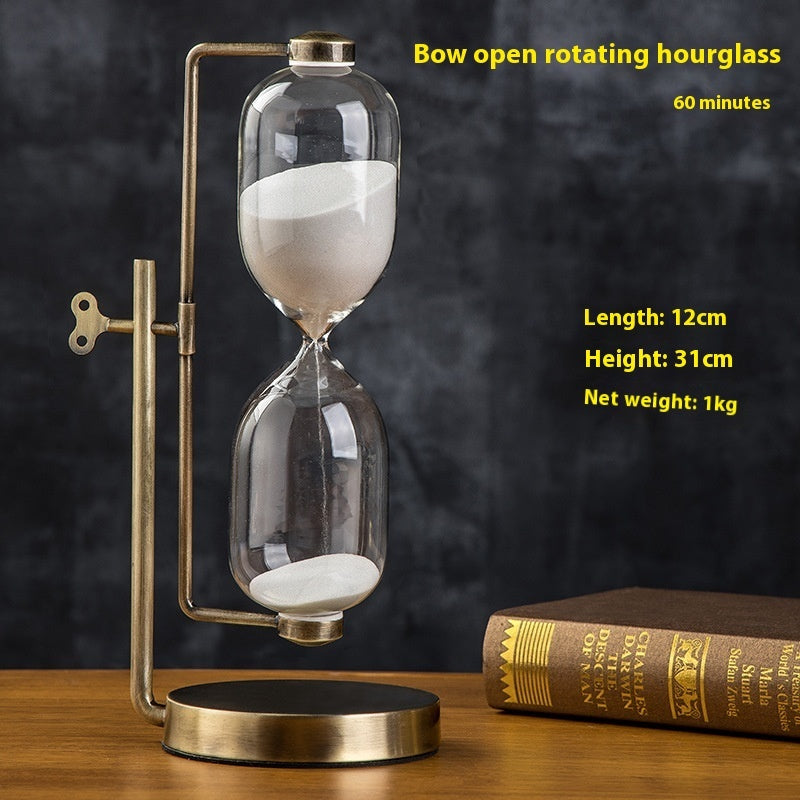 Creative Wooden Hourglass Timer 15 Minutes Desk Study Room Decoration - Lumina shop
