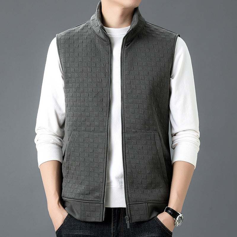 Casual Sleeveless Top Waistcoat Bottoming Vest - Lumina shop
