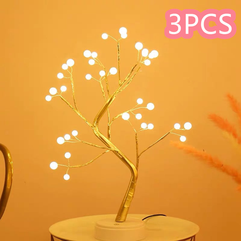 Led Copper Wire Light Bedroom Light - Lumina shop