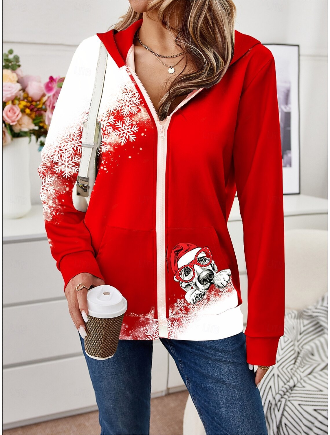 Amazon European And American Zipper Cardigan Fashion Casual - Lumina shop