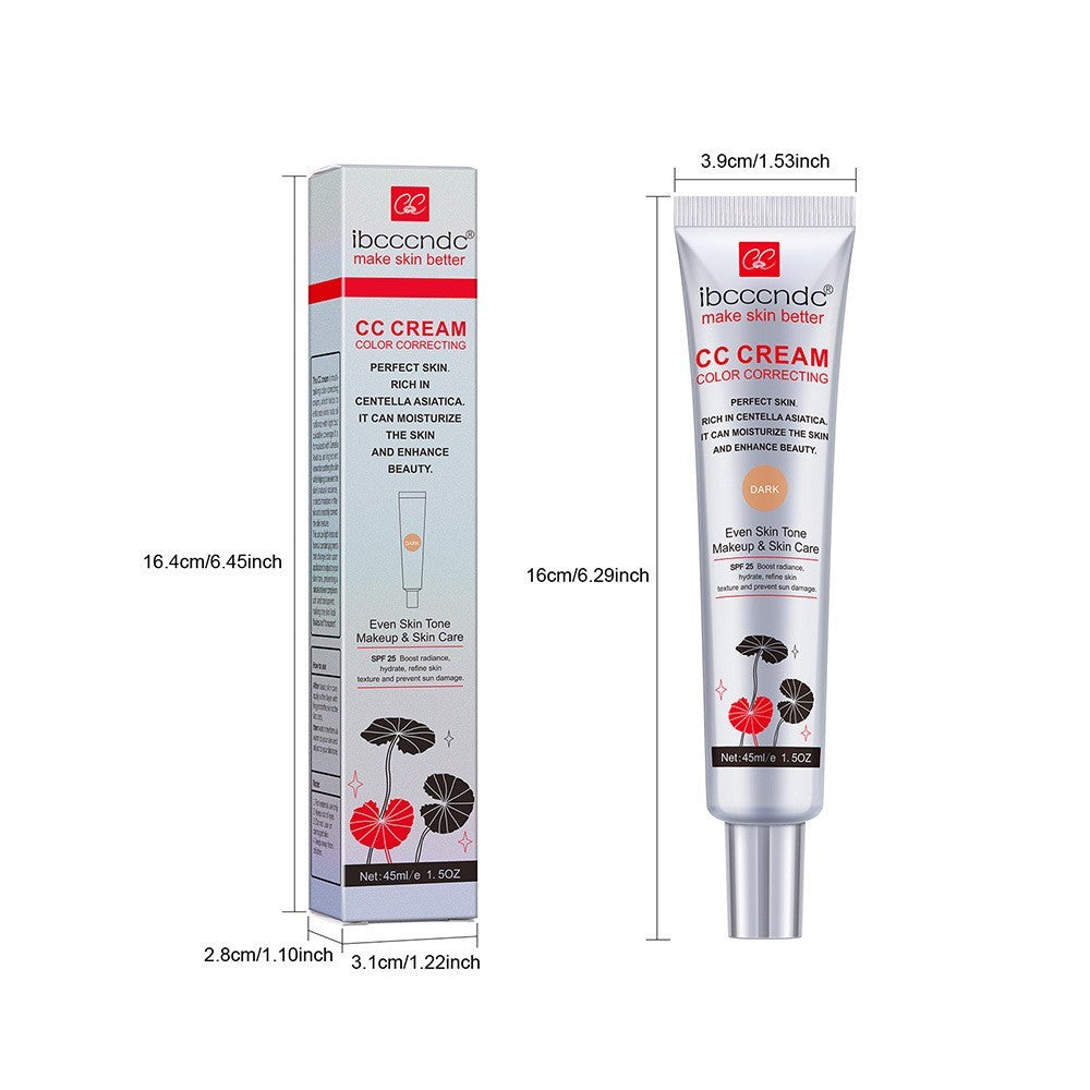Moisturizing Correcting CC Cream Waterproof Anti-sweat Makeup Before Concealer Lasting Protect Skin Erborian - My Store