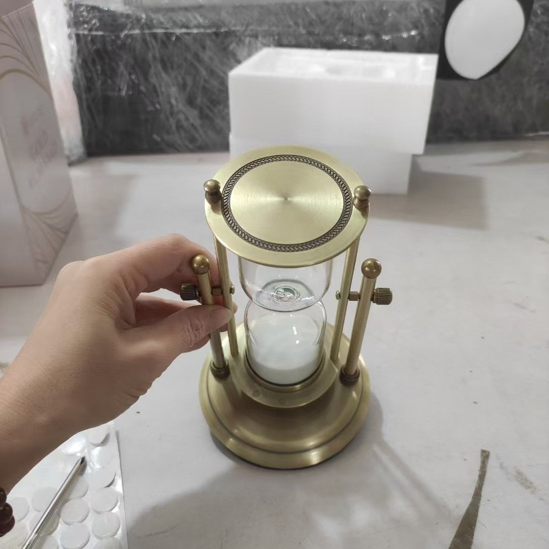 Creative Wooden Hourglass Timer 15 Minutes Desk Study Room Decoration - Lumina shop