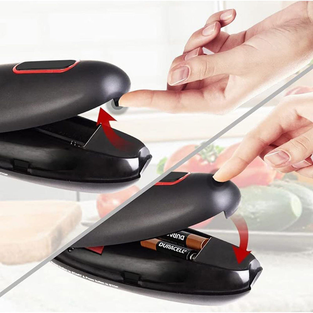 Electric Can Opener Automatic Jar Bottle Can Machine One Touch Portable Kitchen Tool Gadgets - My Store
