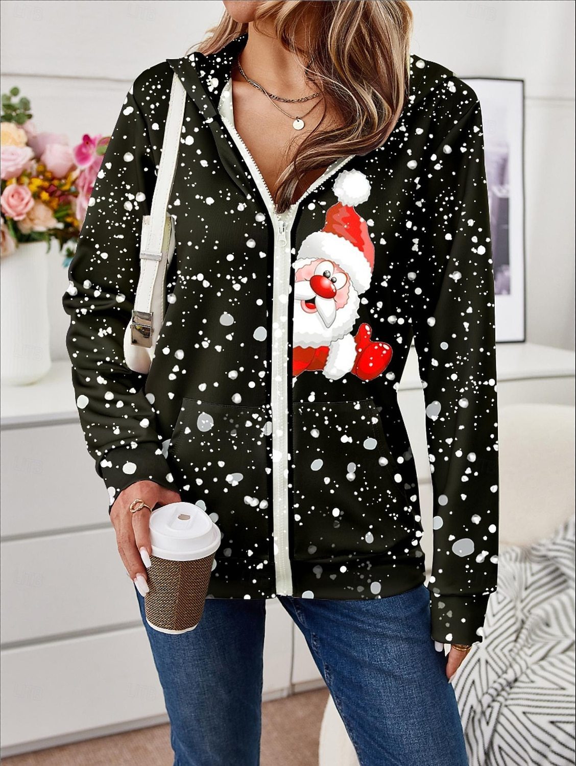 Amazon European And American Zipper Cardigan Fashion Casual - Lumina shop