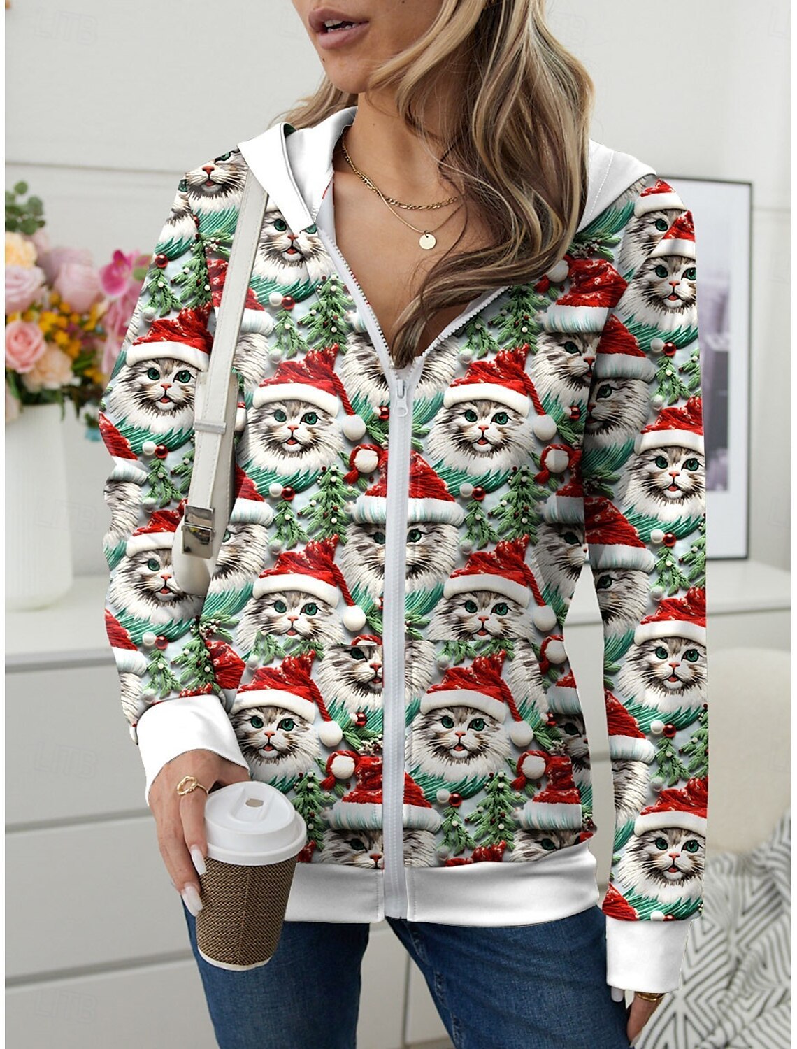 Amazon European And American Zipper Cardigan Fashion Casual - Lumina shop