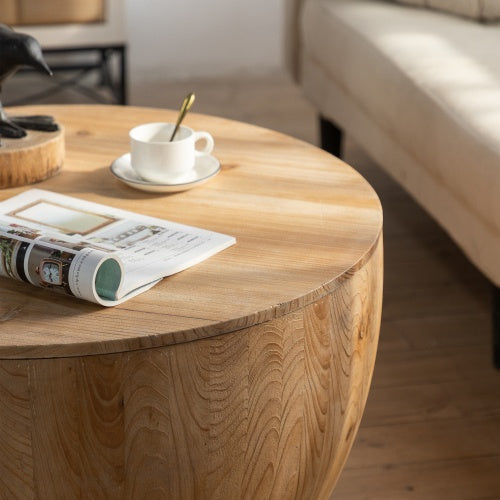 Vintage Style Bucket Shaped Coffee Table Set For Office, Dining Room And Living Room - Lumina shop