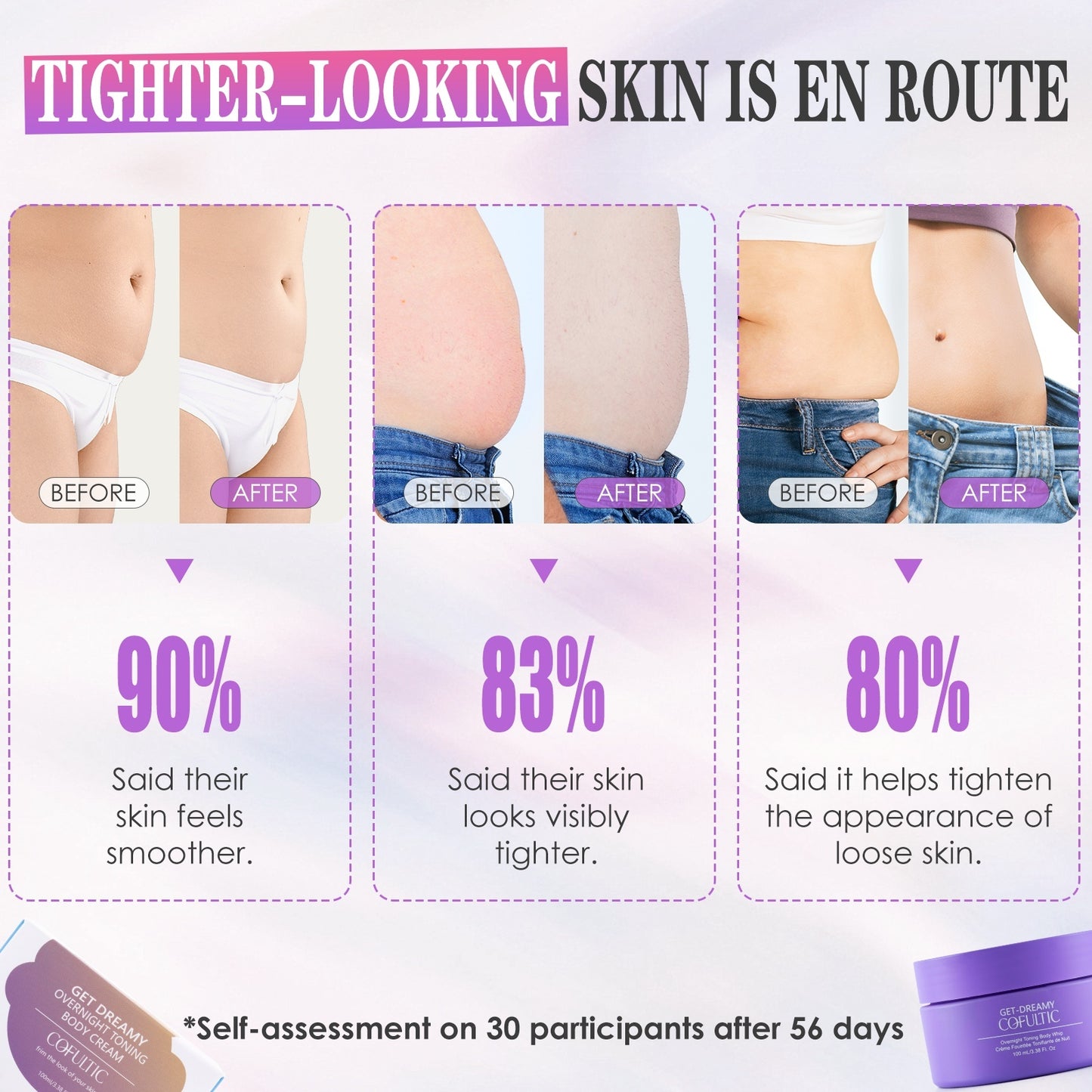 Cofultic Night Sleep Tightening Cream Flat Wrinkles - My Store