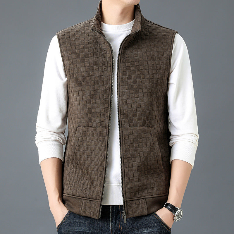 Casual Sleeveless Top Waistcoat Bottoming Vest - Lumina shop