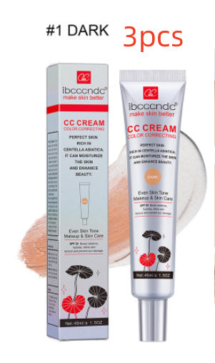 Moisturizing Correcting CC Cream Waterproof Anti-sweat Makeup Before Concealer Lasting Protect Skin Erborian - My Store