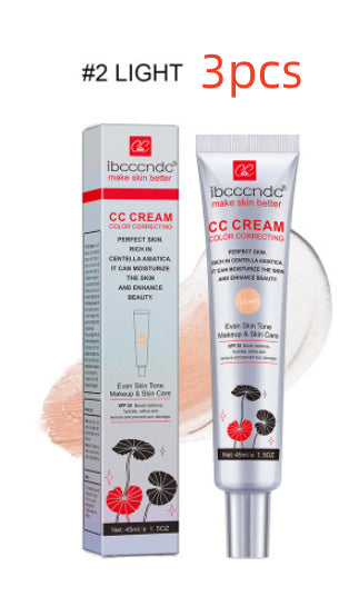Moisturizing Correcting CC Cream Waterproof Anti-sweat Makeup Before Concealer Lasting Protect Skin Erborian - My Store