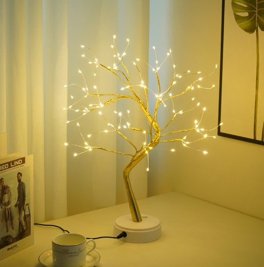 Led Copper Wire Light Bedroom Light - Lumina shop