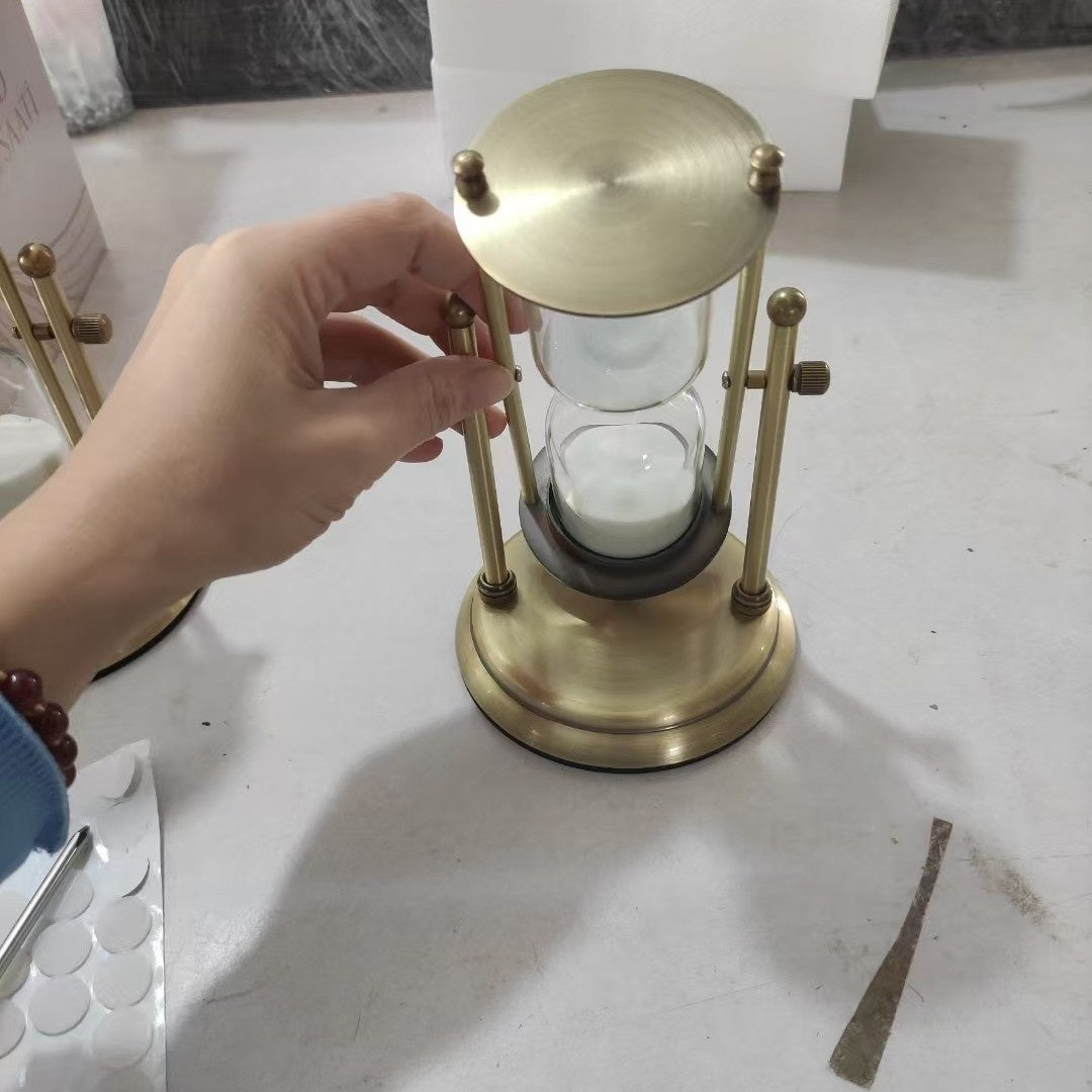 Creative Wooden Hourglass Timer 15 Minutes Desk Study Room Decoration - Lumina shop