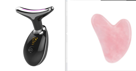 EMS Thermal Neck Lifting And Tighten Massager Electric Microcurrent Wrinkle Remover - Lumina shop