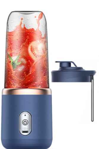 6blade Portable USB Charging Fruit Squeezer Blender Food Mixer Ice Crusher Portable Juicer Machine