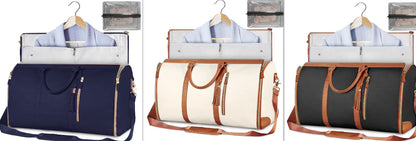 Large Capacity Travel Duffle Bag Women's Handbag Folding Suit Bag Waterproof Clothes Totes - My Store