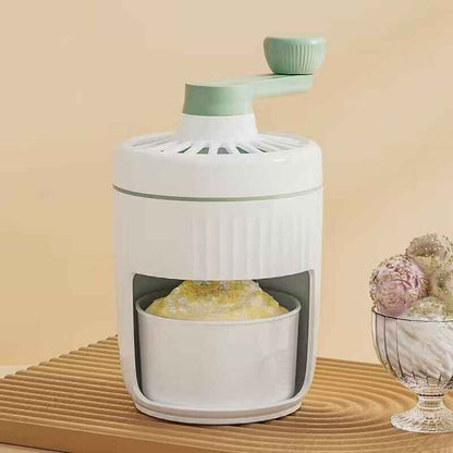 Hand-cranked Ice Crusher Hand-cranked Smoothie Machine Hail Ice Machine Kitchen Gadgets