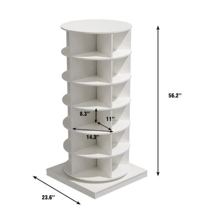 360 Rotating Shoe Cabinet 6 Floors - Lumina shop