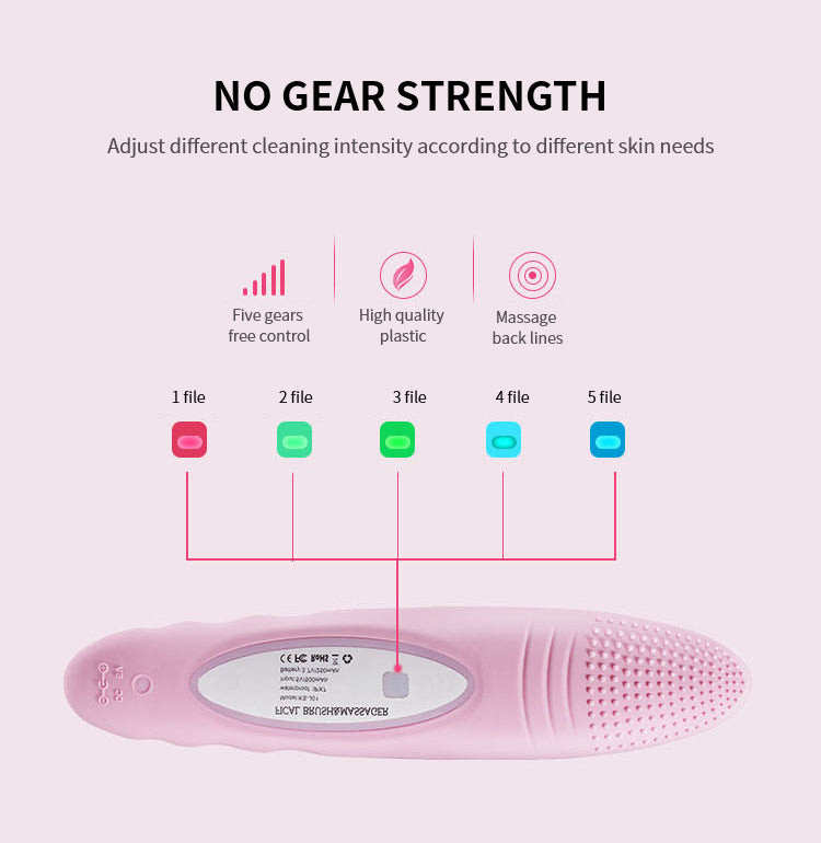 New Silicone Face Washing Instrument – Electric Facial Cleansing Brush & Massager | Luminashop