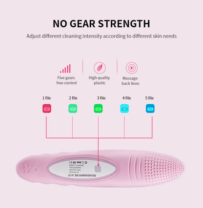 New Silicone Face Washing Instrument – Electric Facial Cleansing Brush & Massager | Luminashop