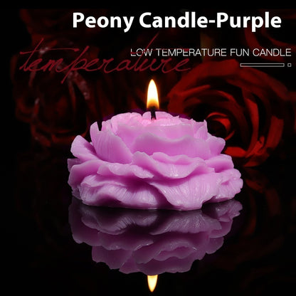 Low Temperature Candles Rose Flower Fragrance - Lumina shop