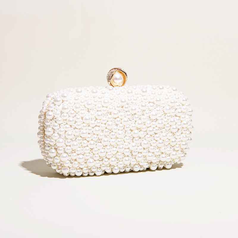 Women's Fashion Clutch Pearl Dinner Bag