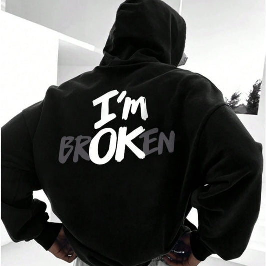 European Size Hoodie Im OK New Men's Hoodie - Lumina shop