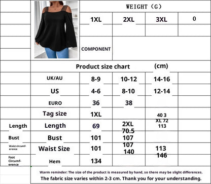 Simple and Elegant Off-Shoulder Long Sleeve T-Shirt – Stylish Women’s Top | Luminashop