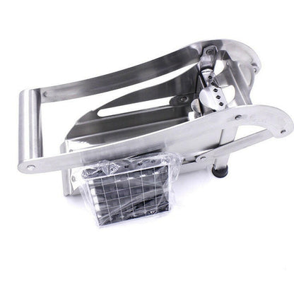 kitchen gadgets 2 Blades Potato Cutter Chopper Stainless French Fries Slicer for kitchen cortador de vegetales Home Kitchen Tool - Lumina shop
