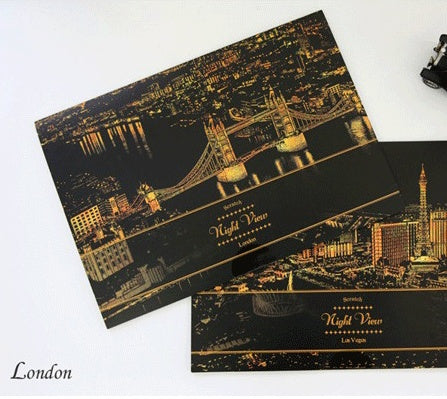 Decorative painting scratch Scraping painting drawing paper world Sightseeing pictures decoration birthday gifts - Lumina shop
