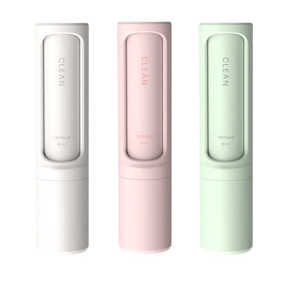 Rotating Cylinder Sticker Roller Electrostatic Brush Hair Removal Artifact Pet Hair Removal Brush Clothes Sticky Brush Hair Remover - Lumina shop