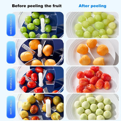 Automatic Electric Grape Peeler – Rechargeable Hands-Free Fruit Peeling Machine for Home Kitchen | Luminashop