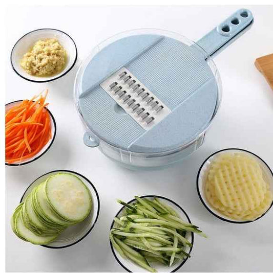 8 In 1 Mandoline Slicer Grater With Strainer Vegetable Cutter Kitchen Accessories