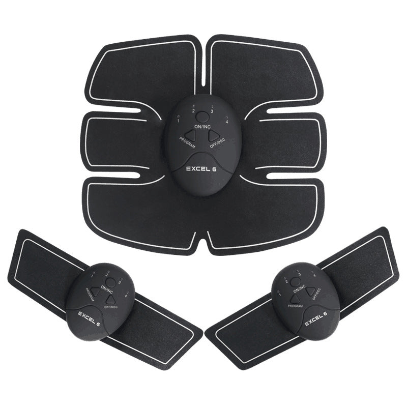 Smart Rechargeable Abdominal Patch – EMS Muscle Stimulator for Abs Toning & Fat Burning Fitness Training | Luminashop