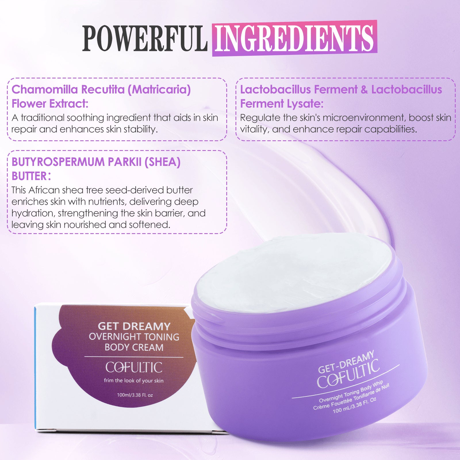 Cofultic Night Sleep Tightening Cream Flat Wrinkles - My Store