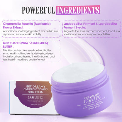 Cofultic Night Sleep Tightening Cream Flat Wrinkles - My Store
