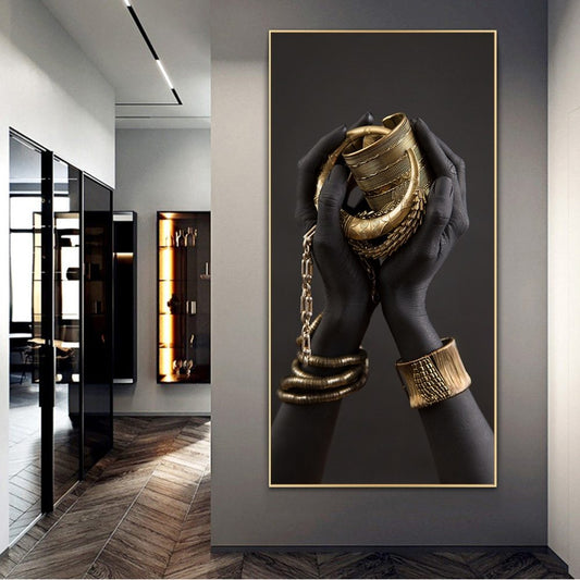 African Woman Decorative Painting - Lumina shop