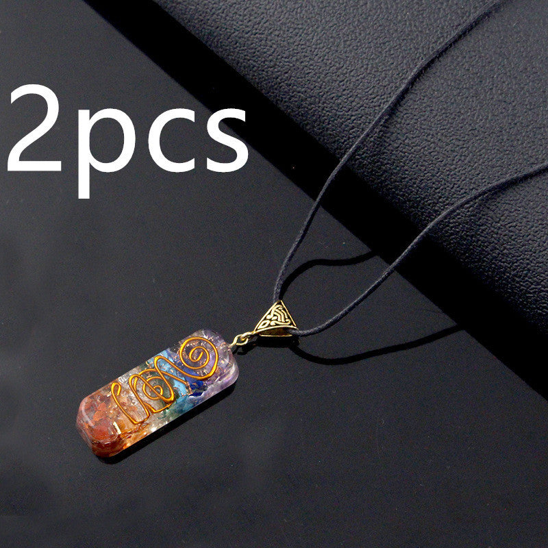 Gravel Seven Chakra Spirit Pendant - Lumina shop
