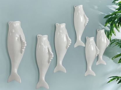 Simple Modern Creative Ceramic Goldfish Wall Decor Hanging - My Store