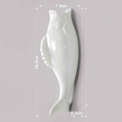 Simple Modern Creative Wall Ceramic Goldfish Hanging