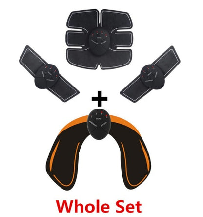 Smart Rechargeable Abdominal Patch – EMS Muscle Stimulator for Abs Toning & Fat Burning Fitness Training | Luminashop