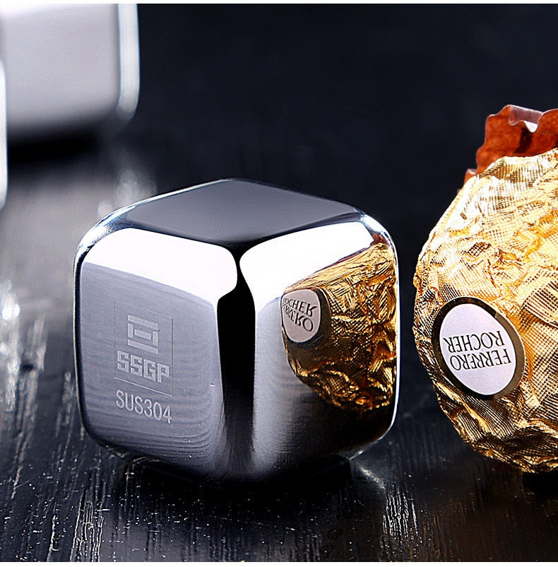 Ice Cubes Set – Herbruikbare Chilling Stones voor Whiskey | Cooling Cube Party Bar Tool | Luminashop