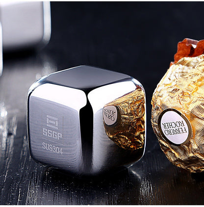 Ice Cubes Set – Herbruikbare Chilling Stones voor Whiskey | Cooling Cube Party Bar Tool | Luminashop