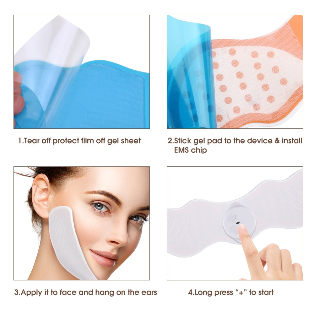 Facial Slimming Massager Women V Shape Facial Lifting Device - My Store