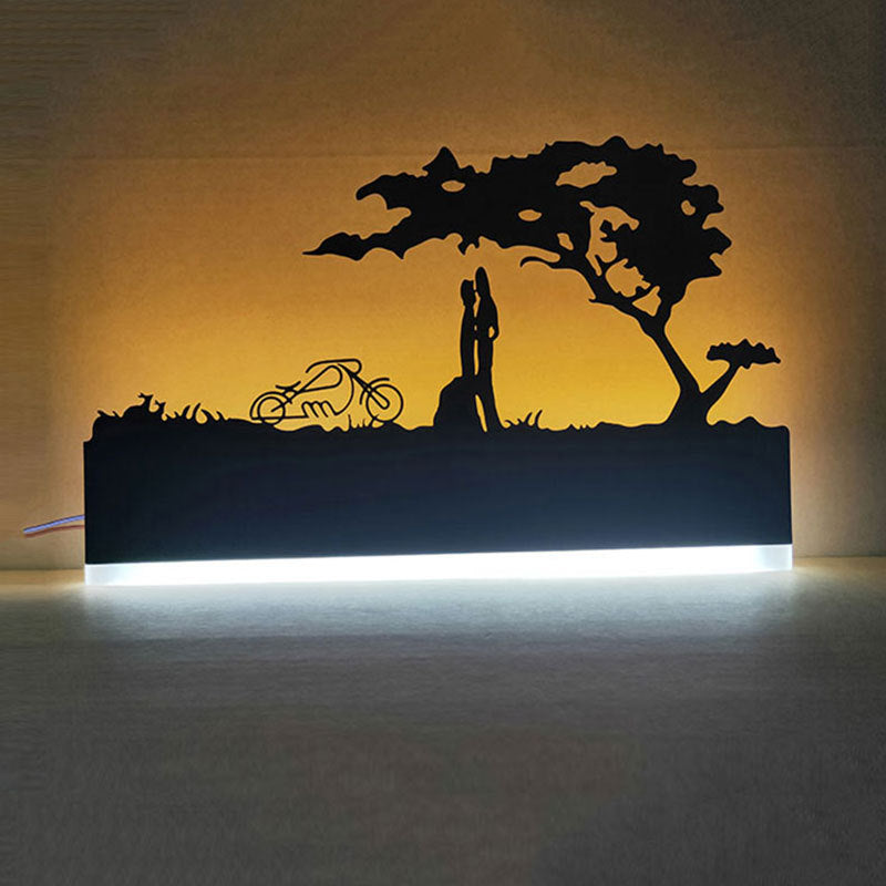 Nordic LED Acrylic Background Wall Light - Lumina shop