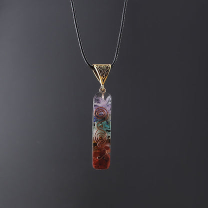 Gravel Seven Chakra Spirit Pendant - Lumina shop