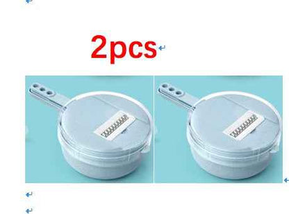 8 In 1 Mandoline Slicer Grater With Strainer Vegetable Cutter Kitchen Accessories