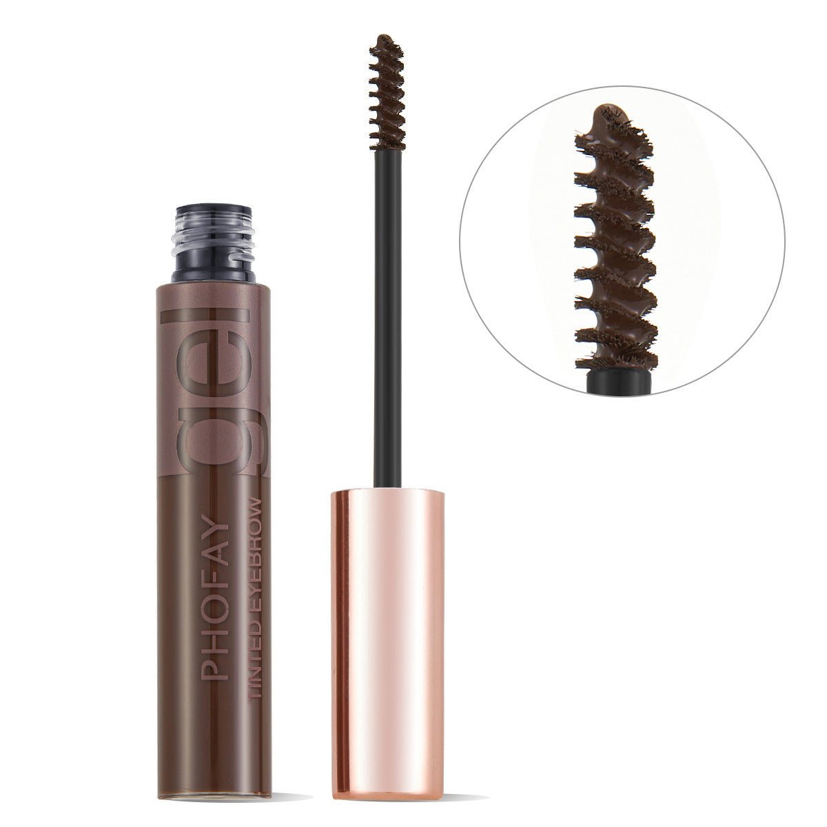 PHOFAY Tinted Eyebrow Gel – Long-Lasting, Smudge-Proof Brow Color for Natural Definition | Luminashop