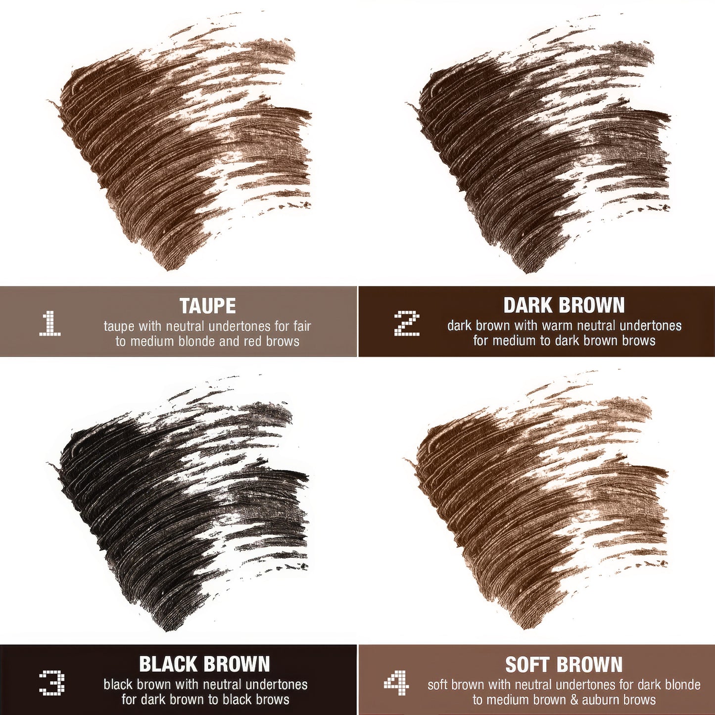 PHOFAY Tinted Eyebrow Gel – Long-Lasting, Smudge-Proof Brow Color for Natural Definition | Luminashop